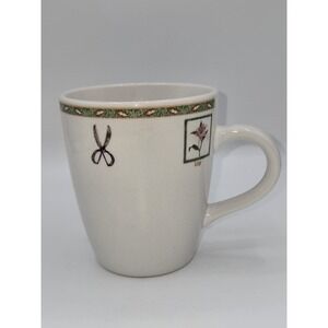 Royal Norfolk Magnolia Floral Coffee Mug 4.125" Garden Theme Cup